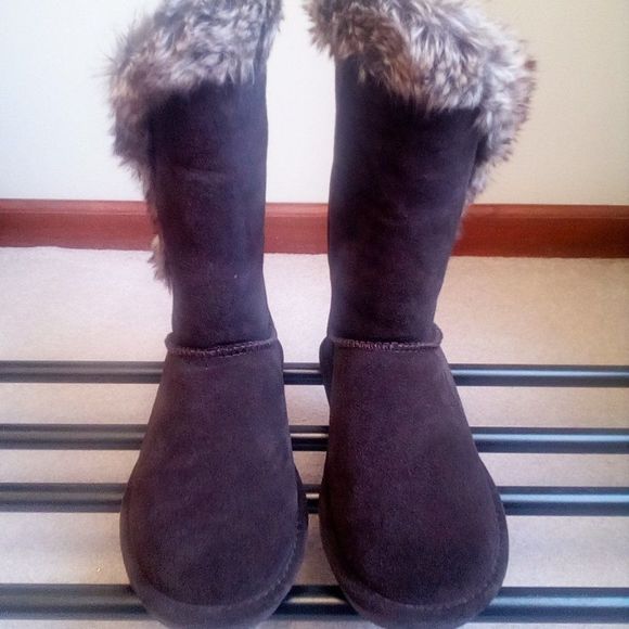 BEARPAW Women Tabitha Suede Boots - BRAND NEW - Picture 1 of 7